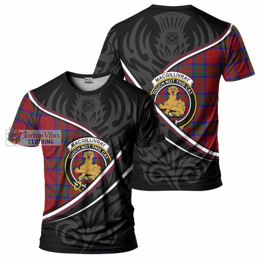 MacGillivray (McGillivray) Tartan Family Crest T-shirt Celtic Scottish Thistle Floral - Tartan Vibes Clothing