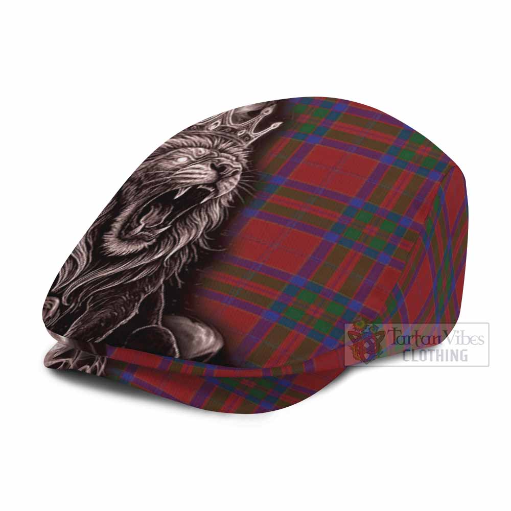 MacGillivray (McGillivray) Tartan Flat Cap, Jeff Cap Roaring Lion Heritage