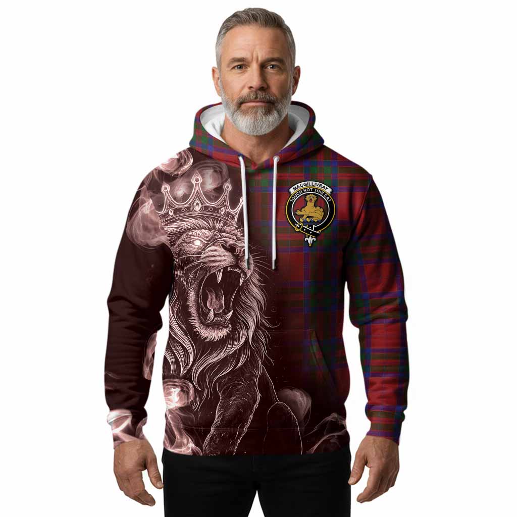 MacGillivray (McGillivray) Tartan Hoodie Roaring Lion Heritage