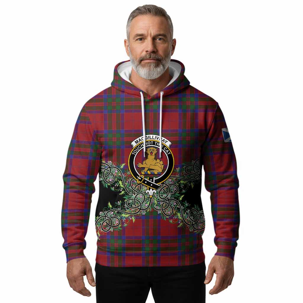 MacGillivray (McGillivray) Tartan Hoodie Thistle Scottish Spirit