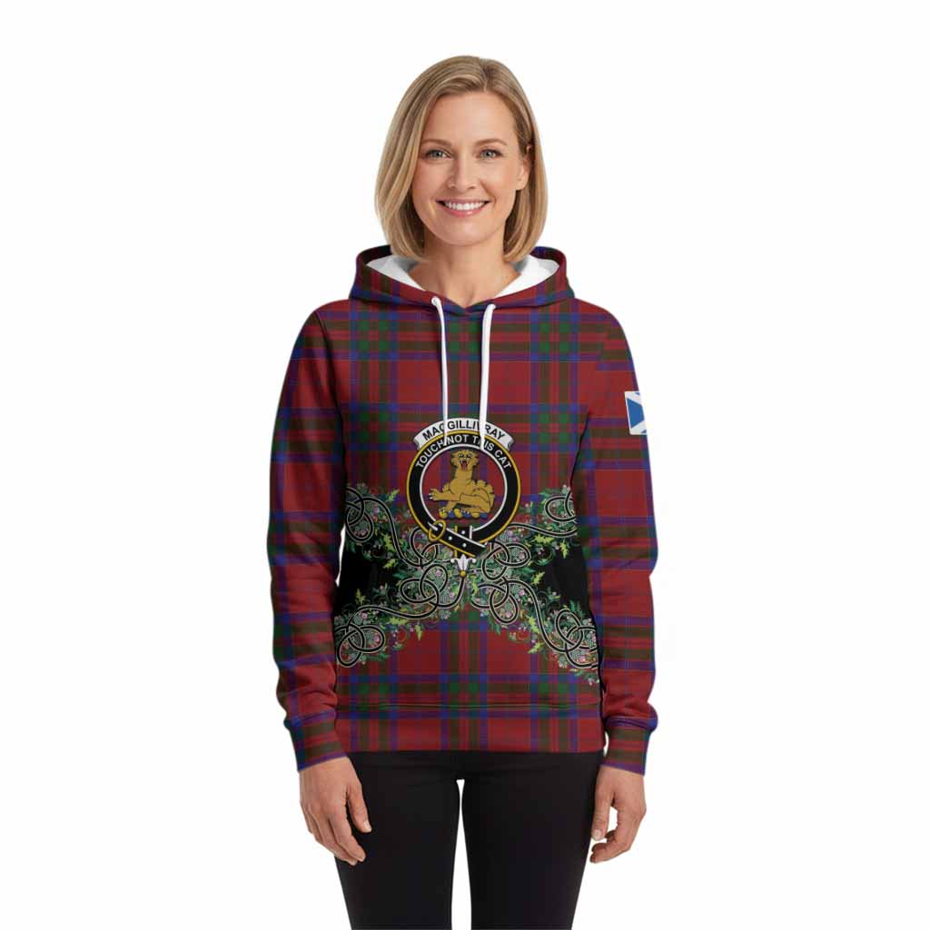 MacGillivray (McGillivray) Tartan Hoodie Thistle Scottish Spirit