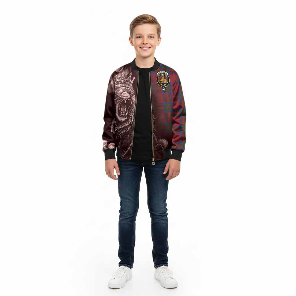MacGillivray (McGillivray) Tartan Kid Bomber Jacket Roaring Lion Heritage