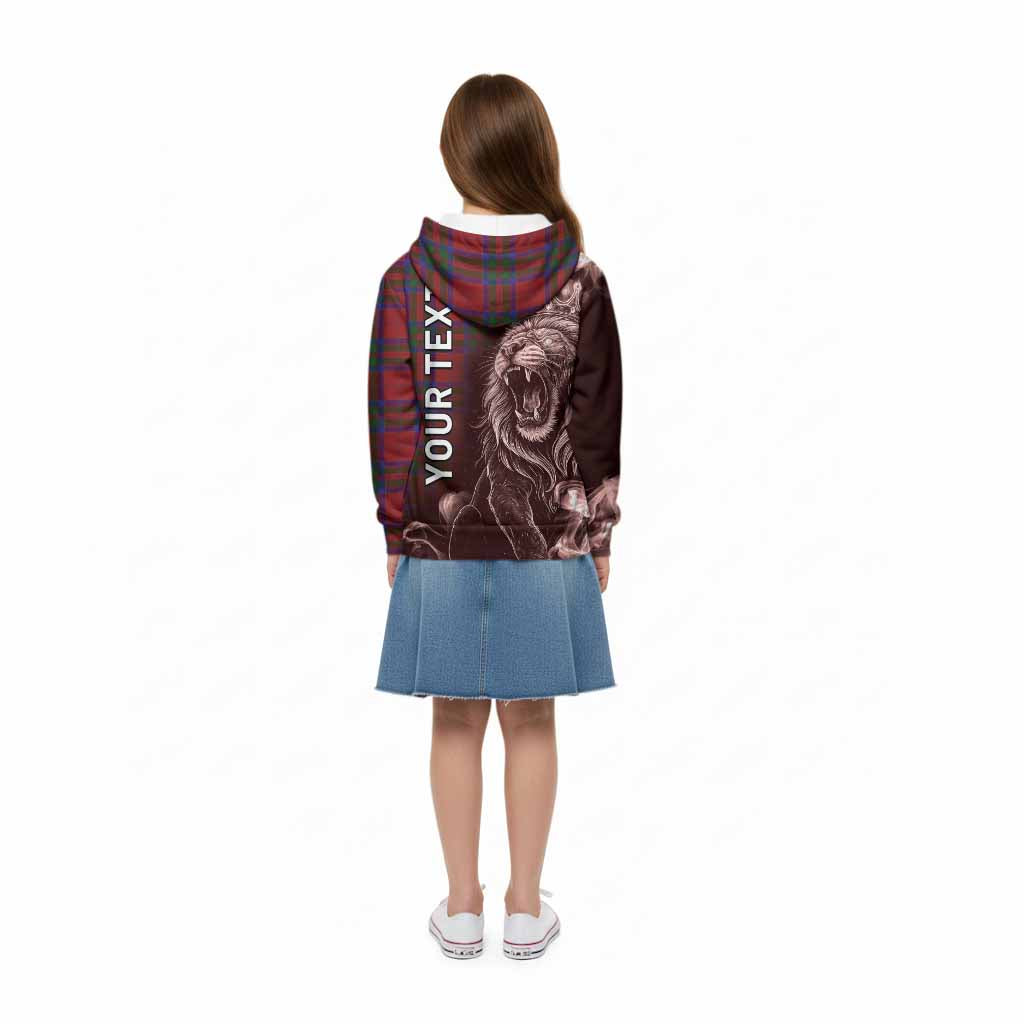 MacGillivray (McGillivray) Tartan Kid Hoodie Roaring Lion Heritage