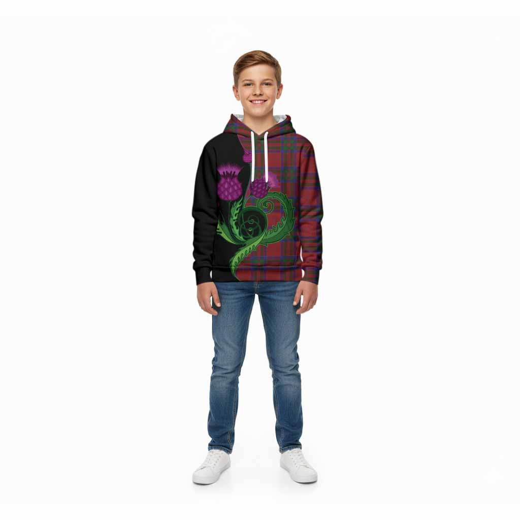 MacGillivray (McGillivray) Tartan Kid Hoodie Traditional Scottish Thistle