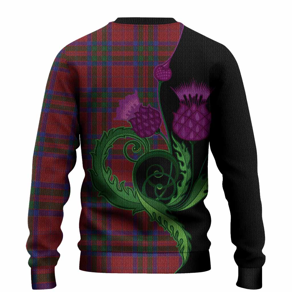 MacGillivray (McGillivray) Tartan Knitted Sweater Traditional Scottish Thistle