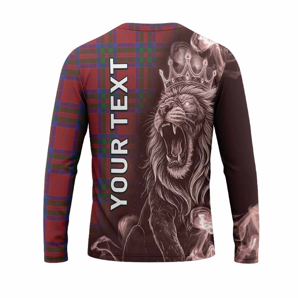 MacGillivray (McGillivray) Tartan Long Sleeve T-Shirt Roaring Lion Heritage