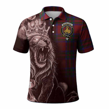 MacGillivray (McGillivray) Tartan Polo Shirt Roaring Lion Heritage
