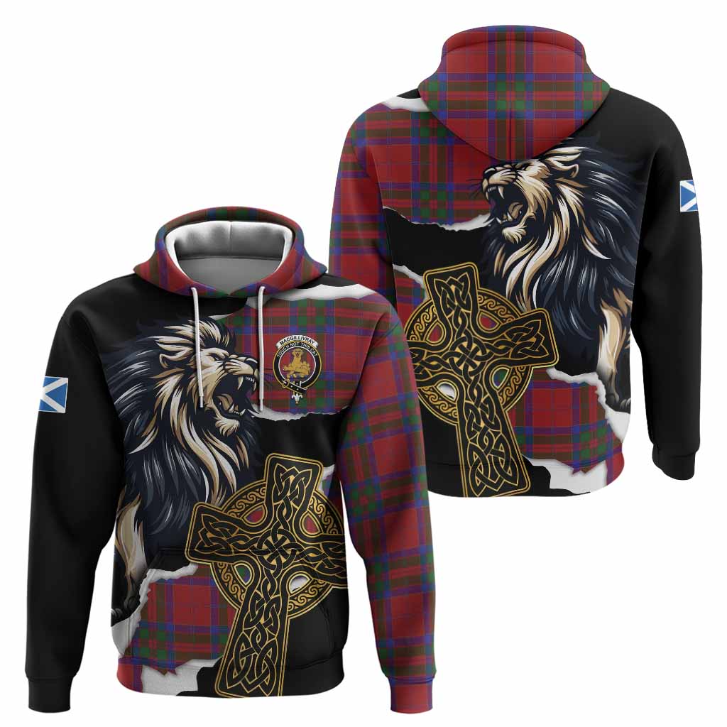 MacGillivray (McGillivray) Tartan Scottish Hoodie Lion Celtic Heritage