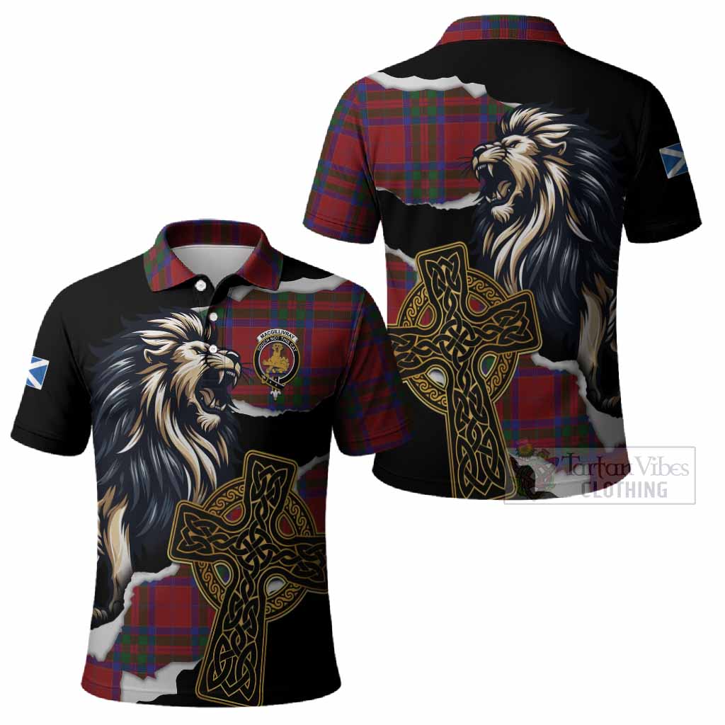 MacGillivray (McGillivray) Tartan Scottish Polo Shirt Lion Celtic Heritage
