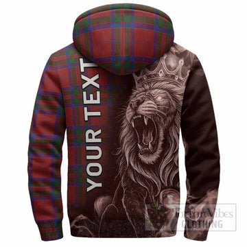 MacGillivray (McGillivray) Tartan Sherpa Hoodie Roaring Lion Heritage