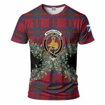 MacGillivray (McGillivray) Tartan T-Shirt Thistle Scottish Spirit