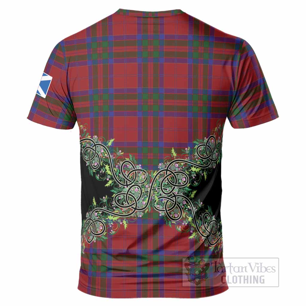 MacGillivray (McGillivray) Tartan T-Shirt Thistle Scottish Spirit
