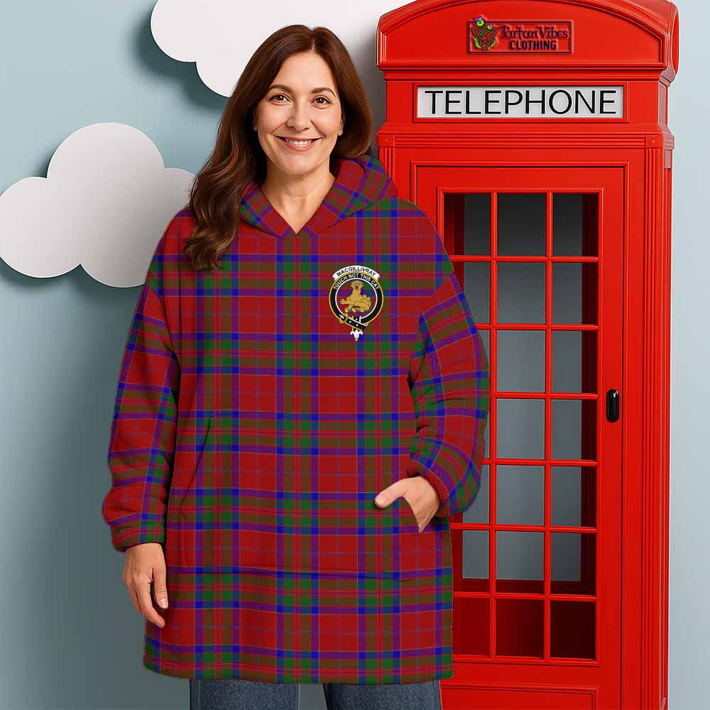 MacGillivray (McGillivray) Tartan Wearable Blanket with Family Crest - Tartan Vibes Clothing