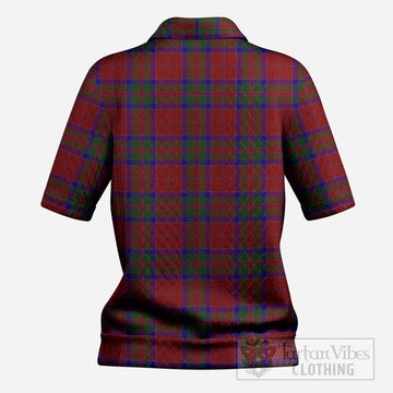 MacGillivray (McGillivray) Tartan Women’s Polo Sweater Top with Family Crest