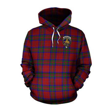 MacGilvery (McGilvery) Tartan Cotton Hoodie with Family Crest Celtic Skull Style Pullover Hoodie XS - Tartan Vibes Clothing