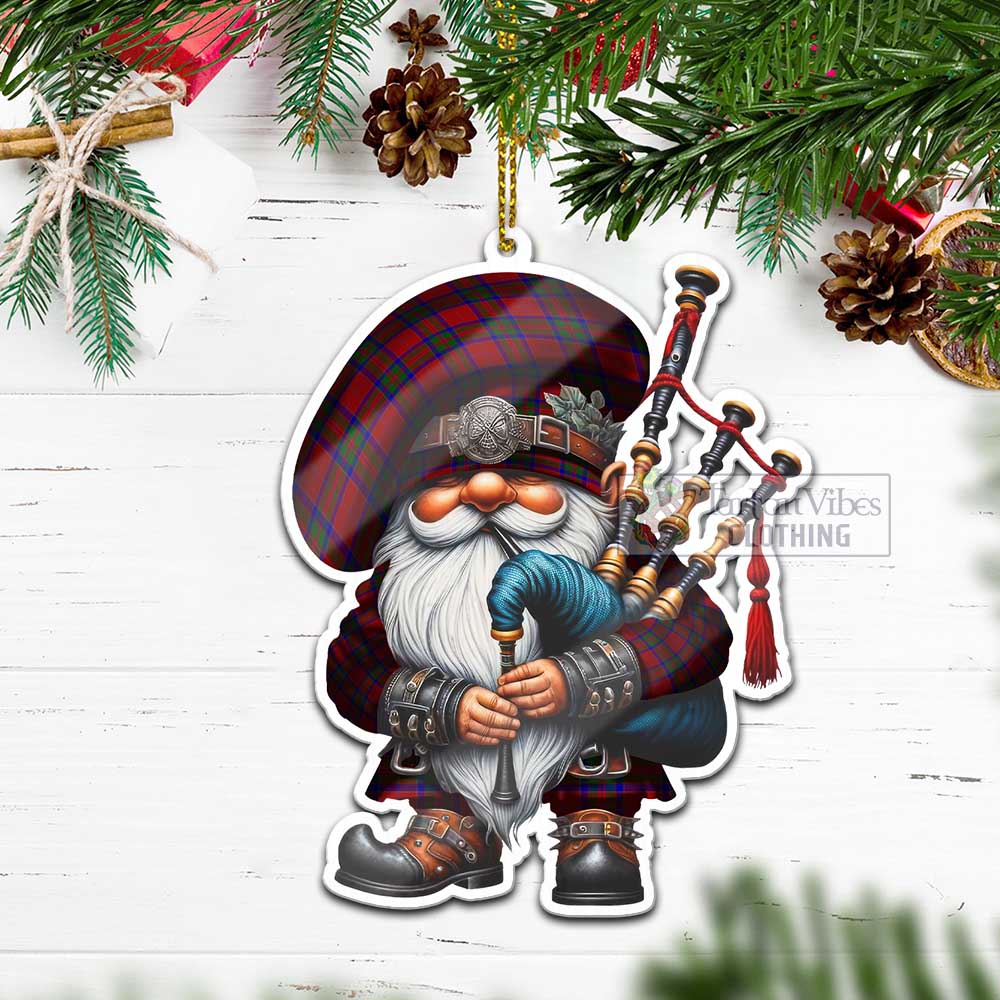 MacGilvery (McGilvery) Tartan Bagpiper Gnome Christmas Ornament - Tartan Vibes Clothing
