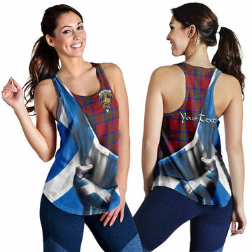 MacGilvery (McGilvery) Tartan Women's Racerback Tanks with Family Crest Scotland Patriotic Style 4XL - Tartan Vibes Clothing