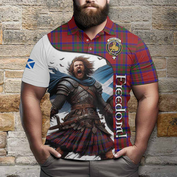 Tartan Vibes Clothing MacGilvery (McGilvery) Crest Tartan Polo Shirt Inspired by the Freedom of Scottish Warrior