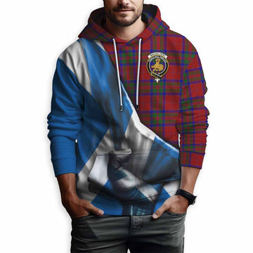 MacGilvery (McGilvery) Tartan Hoodie with Family Crest Scotland Patriotic Style Pullover Hoodie - Tartan Vibes Clothing