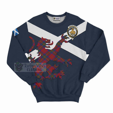 MacGilvery (McGilvery) Tartan Lion Rampant Sweatshirt Proudly Display Your Heritage with Alba Gu Brath and Clan Name Unisex - Tartan Vibes Clothing