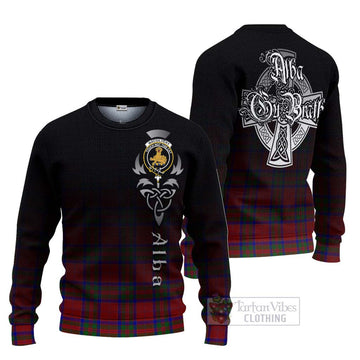 MacGilvery (McGilvery) Tartan Ugly Sweater Featuring Alba Gu Brath Family Crest Celtic Inspired Unisex - Tartan Vibes Clothing