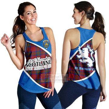 MacGilvery (McGilvery) Family Crest Tartan Women's Racerback Tanks Celebrate Saint Andrew's Day in Style 4XL - Tartan Vibes Clothing