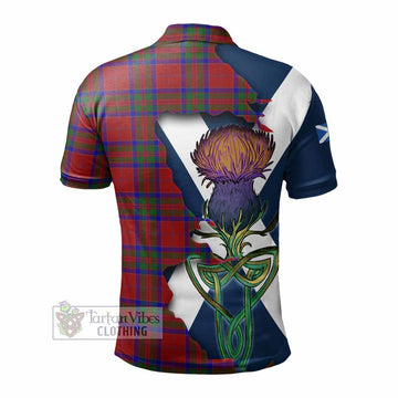 MacGilvery (McGilvery) Tartan Family Crest Polo Shirt Scottish Thistle Celtic Inspired - Tartan Vibes Clothing