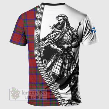 MacGilvery (McGilvery) Tartan Clan Crest T-Shirt with Highlander Warrior Celtic Style - Tartan Vibes Clothing