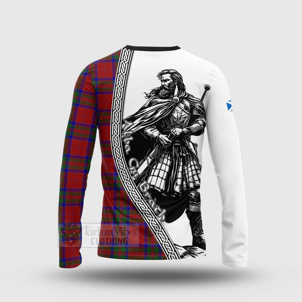 MacGilvery (McGilvery) Tartan Clan Crest Long Sleeve T-Shirt with Highlander Warrior Celtic Style - Tartan Vibes Clothing