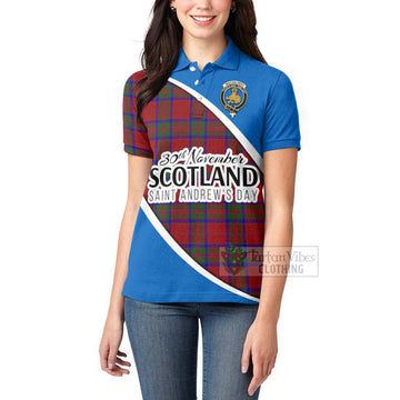 MacGilvery (McGilvery) Family Crest Tartan Women's Polo Shirt Celebrate Saint Andrew's Day in Style - Tartan Vibes Clothing