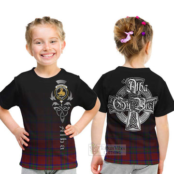 MacGilvery (McGilvery) Tartan Kid T-Shirt Featuring Alba Gu Brath Family Crest Celtic Inspired - Tartan Vibes Clothing