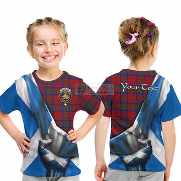 MacGilvery (McGilvery) Tartan Kid T-Shirt with Family Crest Scotland Patriotic Style - Tartan Vibes Clothing
