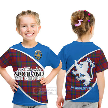 MacGilvery (McGilvery) Family Crest Tartan Kid T-Shirt Celebrate Saint Andrew's Day in Style - Tartan Vibes Clothing
