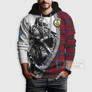 MacGilvery (McGilvery) Tartan Clan Crest Hoodie with Highlander Warrior Celtic Style - Tartan Vibes Clothing