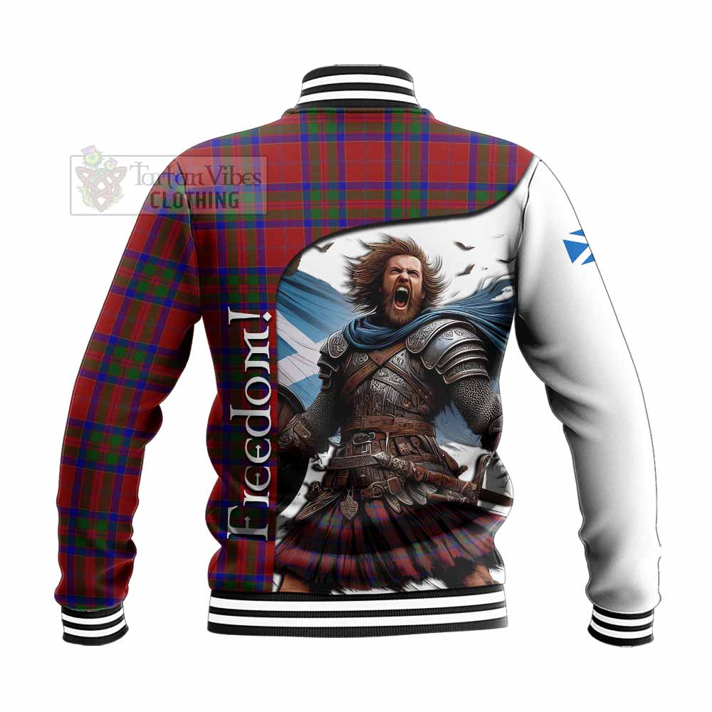 Tartan Vibes Clothing MacGilvery (McGilvery) Crest Tartan Baseball Jacket Inspired by the Freedom of Scottish Warrior
