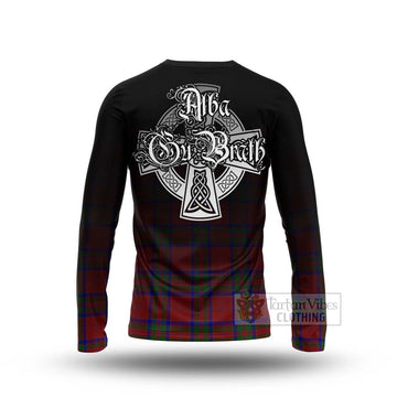 MacGilvery (McGilvery) Tartan Long Sleeve T-Shirt Featuring Alba Gu Brath Family Crest Celtic Inspired - Tartan Vibes Clothing
