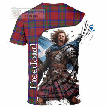 MacGilvery (McGilvery) Crest Tartan T-Shirt Inspired by the Freedom of Scottish Warrior