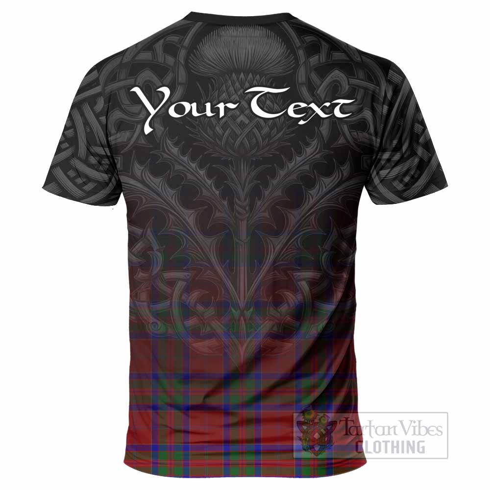 MacGilvery (McGilvery) Tartan T-Shirt with Family Crest Celtic Thistle Vibes - Tartan Vibes Clothing