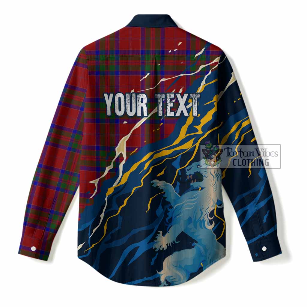 MacGilvery (McGilvery) Scotland Tartan Women Casual Shirt WC2026 Football - We'll Be Coming