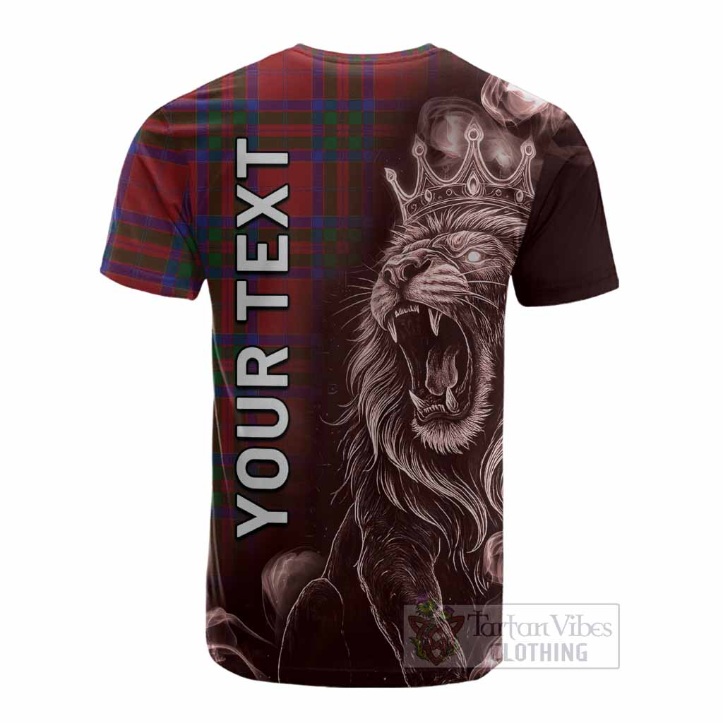 MacGilvery (McGilvery) Tartan Cotton T-shirt Roaring Lion Heritage