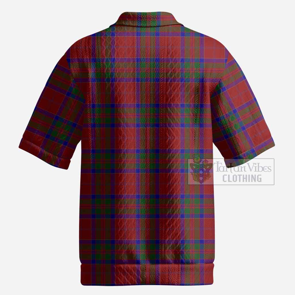 MacGilvery (McGilvery) Tartan Men’s Polo Sweater Top with Family Crest