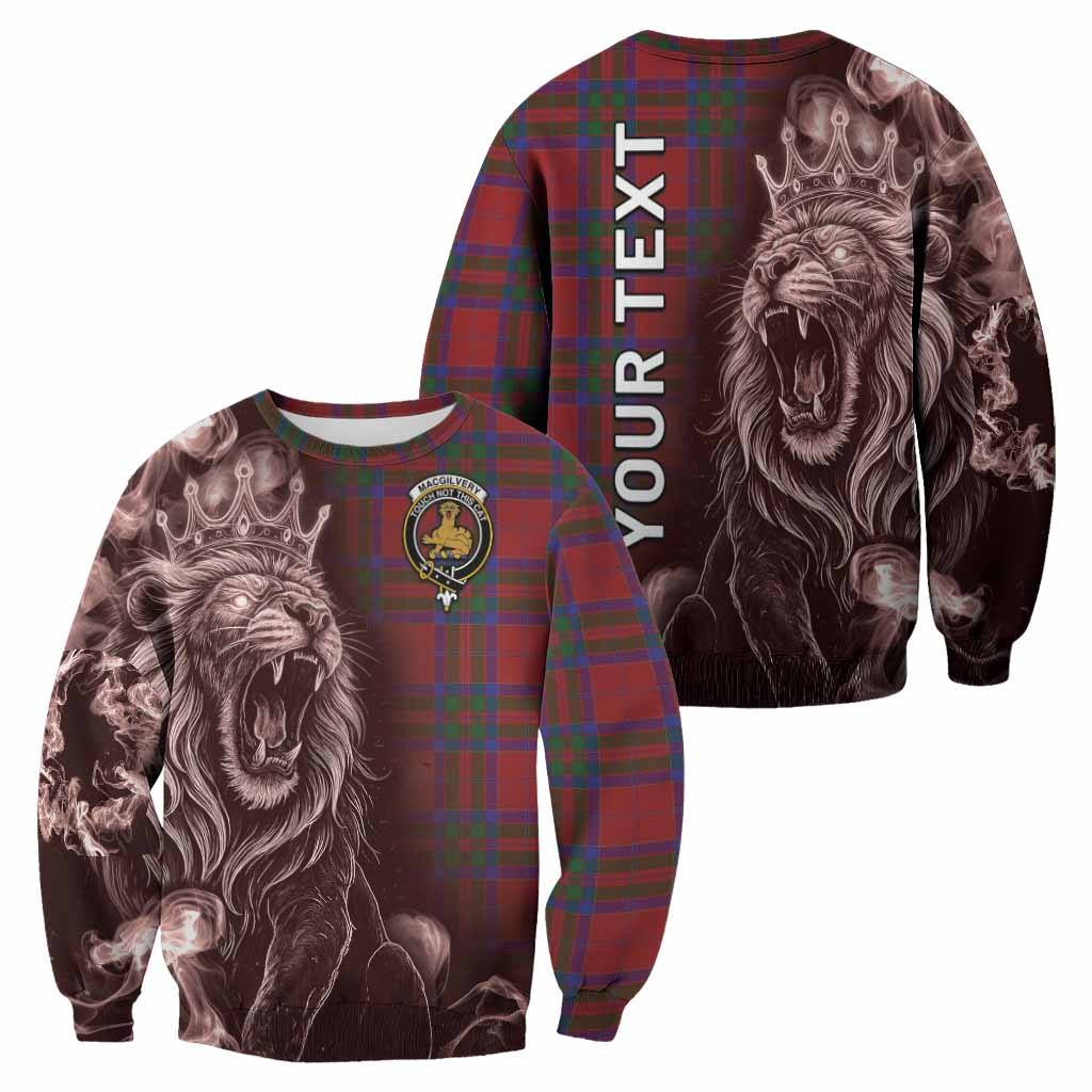 MacGilvery (McGilvery) Tartan Sweatshirt Roaring Lion Heritage