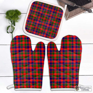MacGowan (McGowan) Tartan Combo Oven Mitt & Pot-Holder Combo 2 Oven Mitt & 1 Pot-Holder Black - Tartan Vibes Clothing