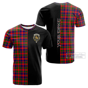 MacGowan (McGowan) Tartan Cotton T-shirt with Family Crest and Half Of Me Style Kid's Shirt - Tartan Vibes Clothing