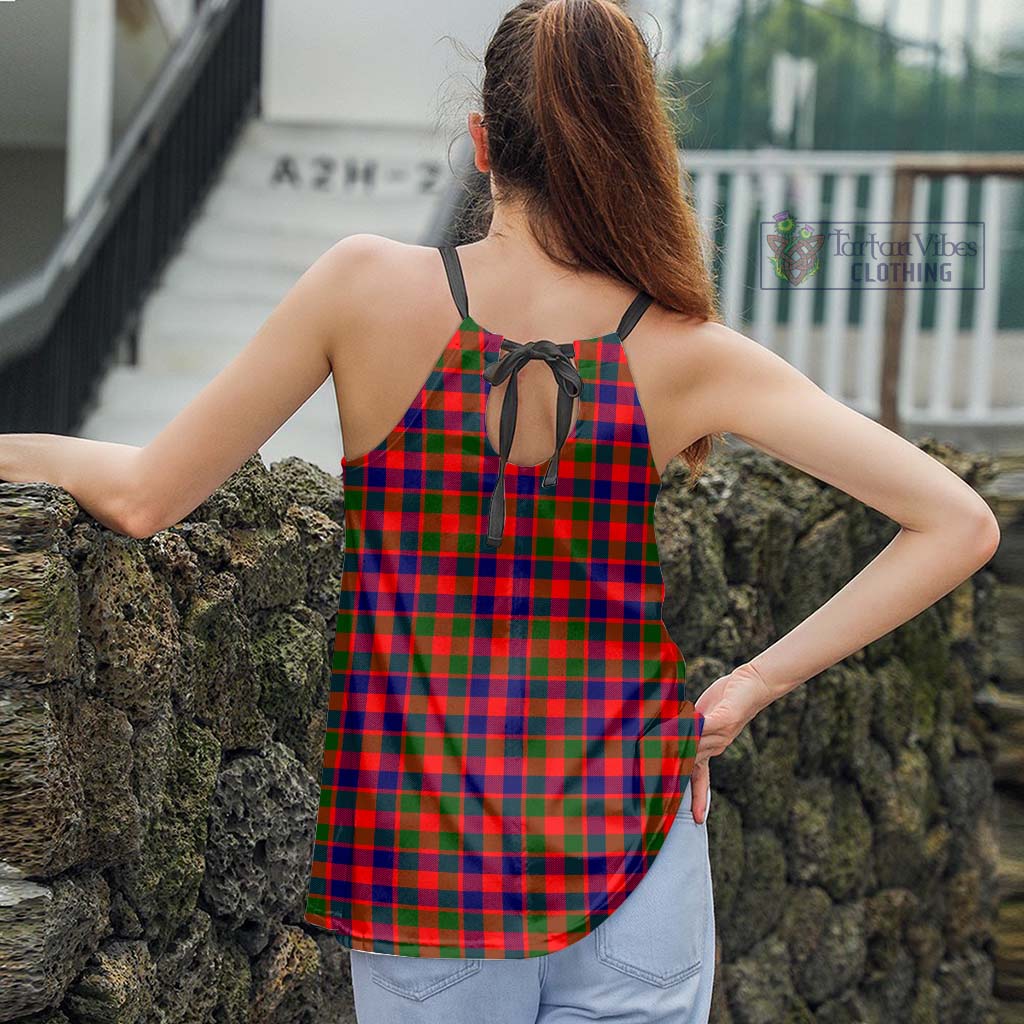 MacGowan (McGowan) Tartan Loose Halter Neck Camisole - Tartan Vibes Clothing