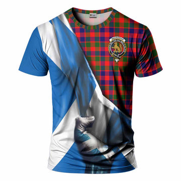 MacGowan (McGowan) Tartan T-Shirt with Family Crest Scotland Patriotic Style Kid's Shirt - Tartan Vibes Clothing