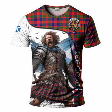 MacGowan (McGowan) Crest Tartan T-Shirt Inspired by the Freedom of Scottish Warrior Kid's Shirt - Tartan Vibes Clothing