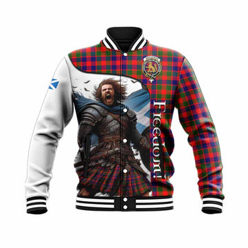 MacGowan (McGowan) Crest Tartan Baseball Jacket Inspired by the Freedom of Scottish Warrior Unisex - Tartan Vibes Clothing