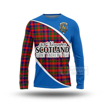 MacGowan (McGowan) Family Crest Tartan Long Sleeve T-Shirt Celebrate Saint Andrew's Day in Style Unisex - Tartan Vibes Clothing