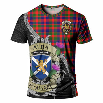 MacGowan (McGowan) Tartan Family Crest T-Shirt Lion Rampant Royal Thistle Shield Celtic Inspired Kid's Shirt - Tartan Vibes Clothing